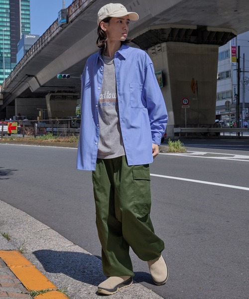 MONO-MART（モノマート） ワイドパンツ カーゴパンツ ワイドテーパード