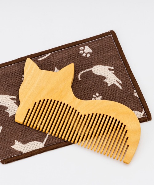 FUNALIVE（ファンアライブ） ヘアブラシ ねこねこスタイルつげくし