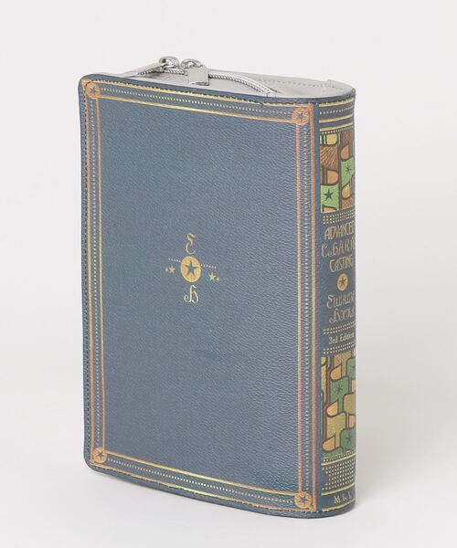 Blue Green　BOOK型ポーチ　ファンタビ　ファンタスティックビースト F228102_FANTASTIC BEASTS×Flapper BOOK型ポーチ | Flapper