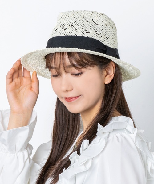 Ruben 帽子 ハット PAPER FLAT HAT/ペーパーフラット中折れ