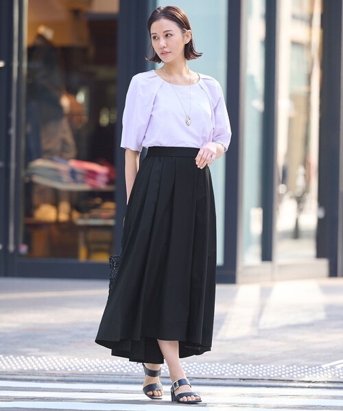 自由区 スカート 「XSサイズ〜/洗える」ストレッチタイプ