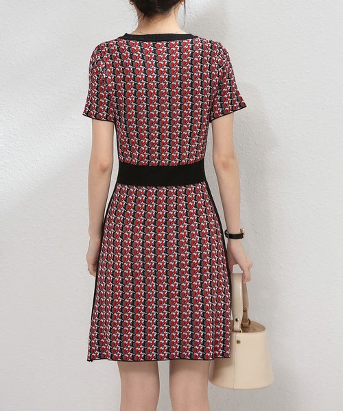 ワンピース Aライン半袖ニットワンピース : ZOZOTOWN Yahoo!店