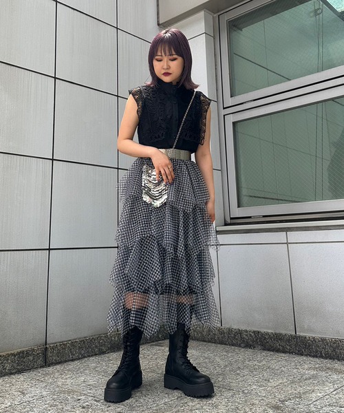 narcissusフラワーブラウス Narcissus（ナルシス） ブラウス シャツ 「Narcissus」フラワーレース