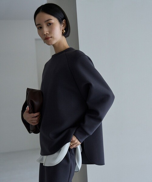 tシャツ 「洗える/抗菌防臭」シャツコンビレイヤードTシャツ レディース UNFILO tシャツ 「洗える/抗菌防臭」シャツコンビレイヤードT
