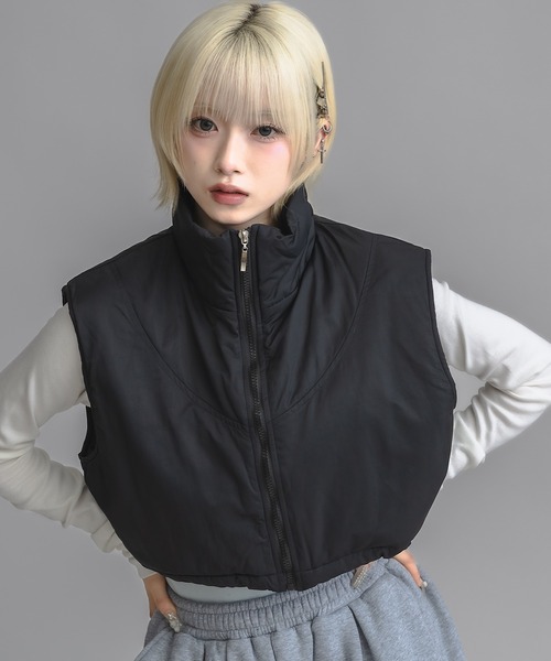 17HR（セブンティーンアワーズ） ベスト ジレ ショートエコダウン