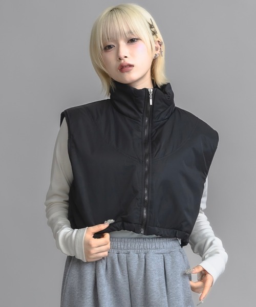 ダウンベスト 17HR（セブンティーンアワーズ） ベスト ジレ ショートエコダウン