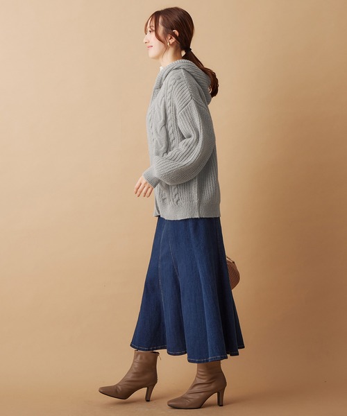 シャギーニットロゴZIPパーカー – WEGO ONLINE STORE
