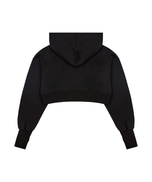 LUVISTRUE パーカー VL 2-WAY CROP HOOD ZIP UP レディース