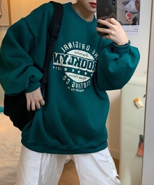 Per sist ence トレーナー スウェット BROOKLYNカレッジロゴ