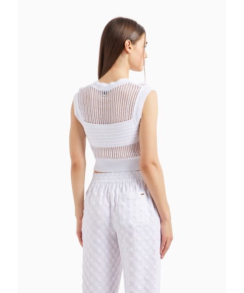 ARMANI EXCHANGE レディース　ホワイト Vネック トップスSサイズ 楽天市場】アルマーニエクスチェンジ ARMANI EXCHANGE Vネック