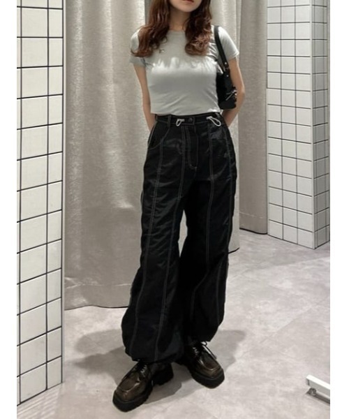 LAGUA GEM パンツ NYLON STITCH レディース : ZOZOTOWN Yahoo!店