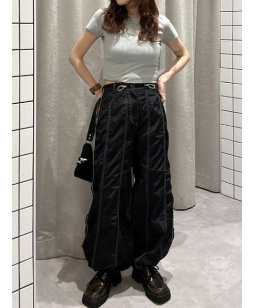 LAGUA GEM パンツ NYLON STITCH レディース : ZOZOTOWN Yahoo!店