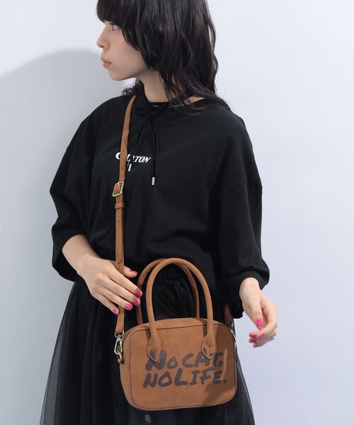 mmts（マミタス） ハンドバッグ NO CAT， NO LIFE.” BAG : ZOZOTOWN