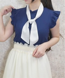 axes femme-トップスMサイズ-確認用 配色ドルマン開襟シャツ | AXES-X | axes femme online shop