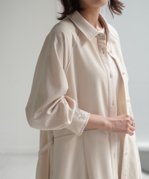 HUG.U（ハグユー） ワンピース 刺繍シャツワンピース : ZOZOTOWN Yahoo