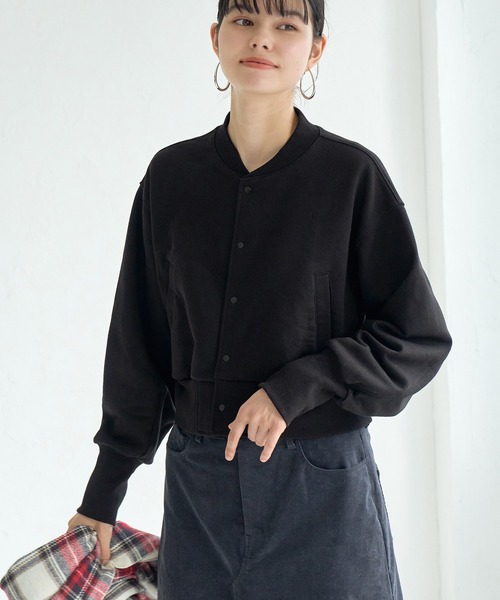 ROPE' PICNIC（ロペ ピクニック） スタジャン バック刺繍カット