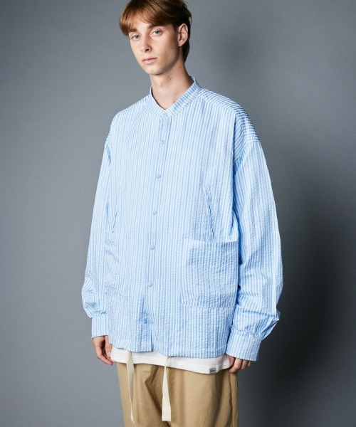 rehacer（レアセル） シャツ : Prisoner Shirt Jacket / プリズナー