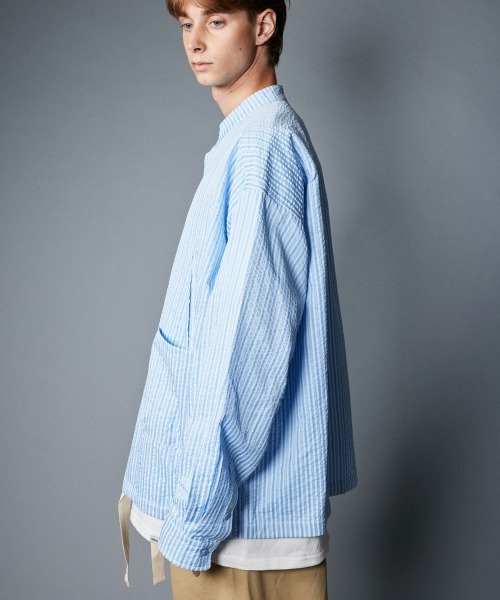 ユーロ プリズナー シャツ ジャケット rehacer（レアセル） シャツ : Prisoner Shirt Jacket / プリズナー