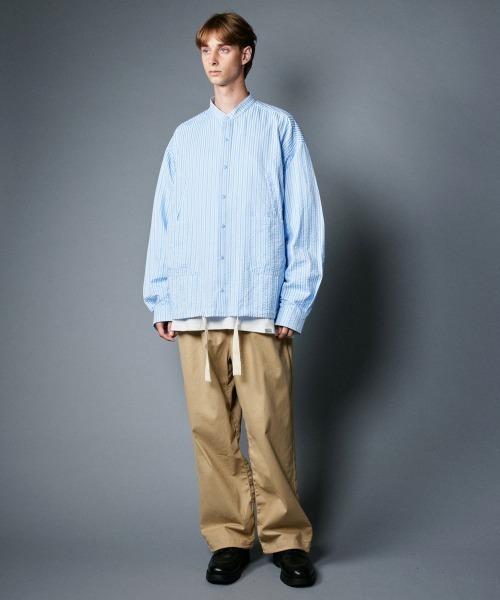 ユーロ プリズナー シャツ ジャケット rehacer（レアセル） シャツ : Prisoner Shirt Jacket / プリズナー