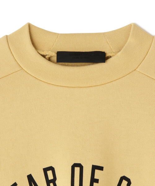 トレーナー スウェット Fear of God ESSENTIALS/FOG エッセンシャルズ/FLEECE CROPED CREWNECK レディー LHP｜Fear of God ESSENTIALS/FOG エッセンシャルズ/FLEECE