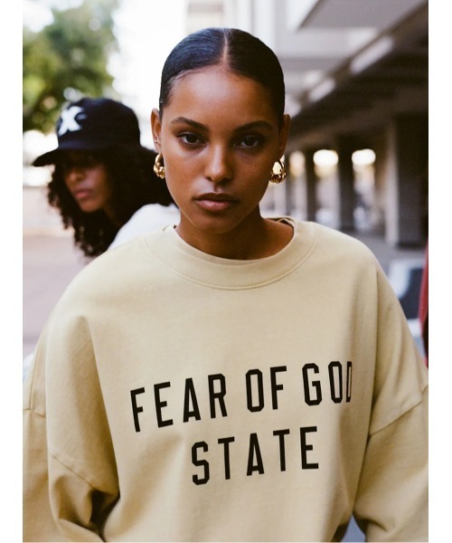 トレーナー スウェット Fear of God ESSENTIALS/FOG エッセンシャルズ/FLEECE CREWNECK レディース メンズ Fear of God ESSENTIALS/FOG エッセンシャルズ/FLEECE CREWNECK