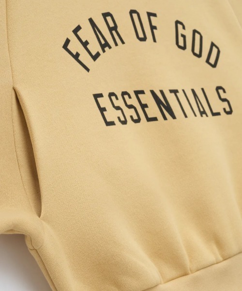 トレーナー スウェット Fear of God ESSENTIALS/FOG エッセンシャルズ/FLEECE CROPED CREWNECK レディー FOG ESSENTIALS トレーナー スウェット Fear of God ESSENTIALS