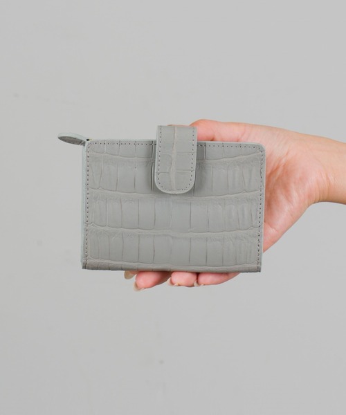 【新品未使用】ビバリー Beverly 二つ折り財布 クロコダイル BELLIES YORK 財布 「BELLIES YORK/ベリーズヨーク