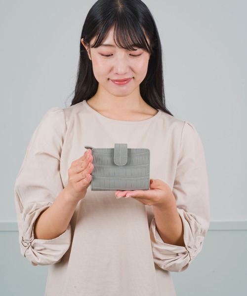 【新品未使用】ビバリー Beverly 二つ折り財布 クロコダイル BELLIES YORK 財布 「BELLIES YORK/ベリーズヨーク