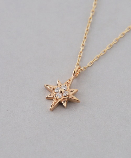 SIENA ROSE（シエナロゼ） ネックレス スターモチーフダイヤネックレス