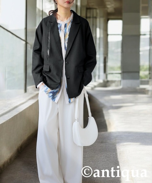 antiqua（アンティカ） ジャケット テーラードジャケット チェスト