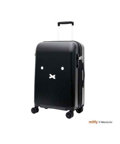 Miffy スーツケース ミッフィー Lサイズ フェイスブラック SIFF