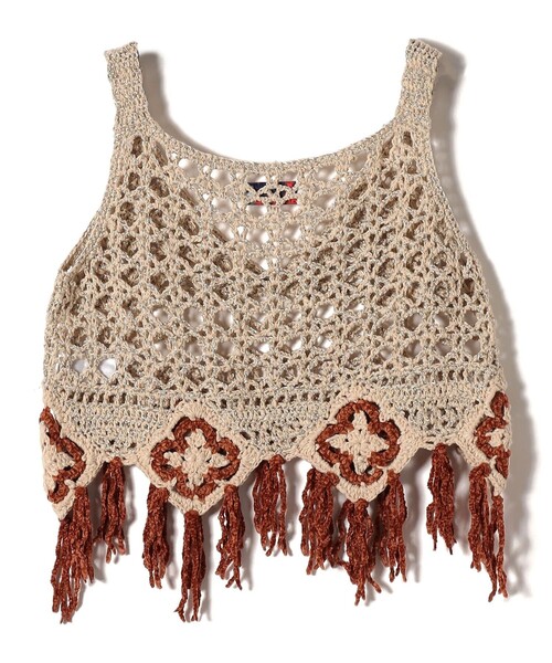 ニット セーター LOGAN KNITTING MILLS:「手洗い可能」モール ビスチェ レディース LOGAN knitting mills ニット セーター KNITTING MILLS:「手洗い