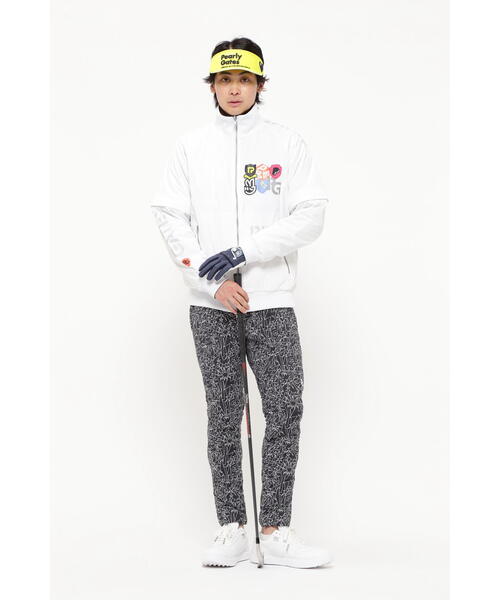 PEARLY GATES ストレッチリップストップ リバーシブル中綿ブルゾン FTY×Nyストレッチリップストップ リバーシブル中綿ブルゾン