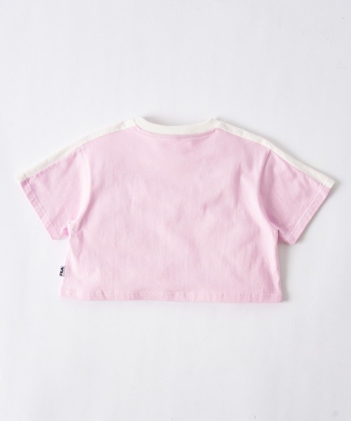 FILA（フィラ） tシャツ ショート丈半袖Tシャツ キッズ 子供服 女の子 