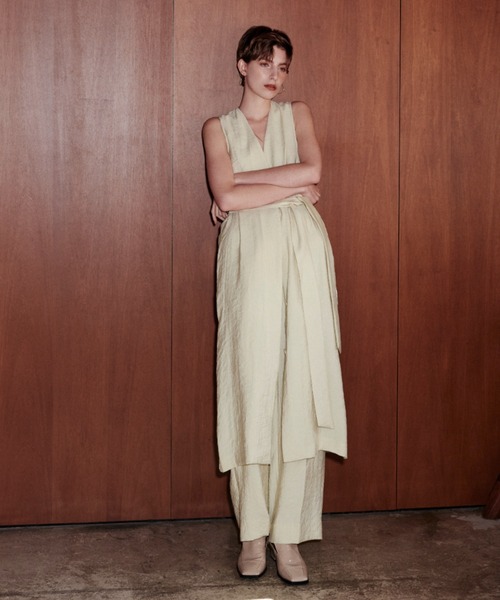 styling/(スタイリング) ワンピース バックサテンジレ styling/(スタイリング) ワンピース バックサテンジレ