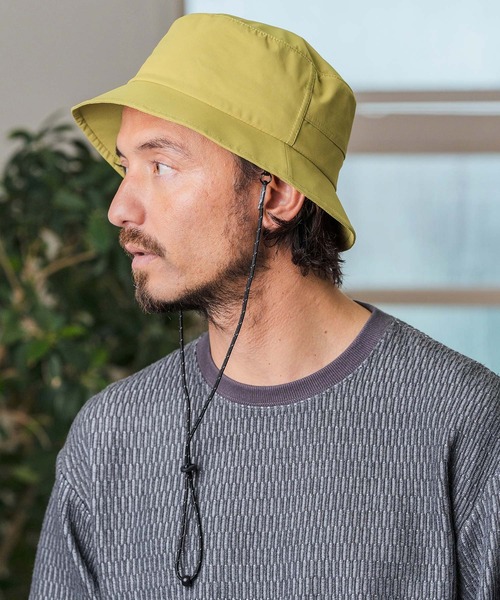 CAMBIO 帽子 ハット mko12594- Packable Waterproof Bucket Hat