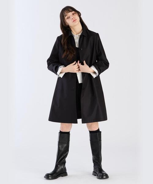 To b. by agnes ステンカラーコート コート Aライン ”Pimilico