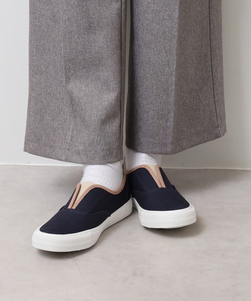 kitson（キットソン） スリッポン KITSON+ バイカラー センター