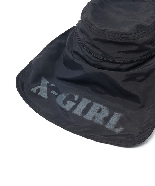 X-girl 帽子 ハット NECK SAVER BUCKET HAT レディース メンズ