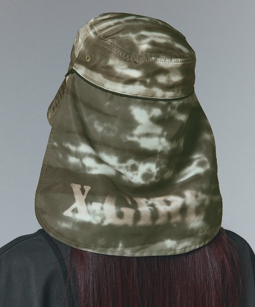 新品　X-girl NECK SAVER BUCKET HAT エックスガール X-girl 帽子 ハット NECK SAVER BUCKET HAT レディース メンズ