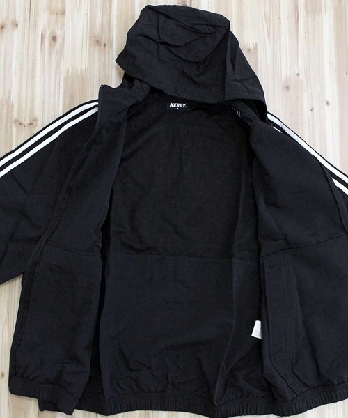 NERDY ナイロンジャケット フーディウインドブレーカー NY HOODIE