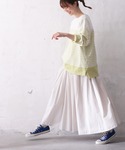 tシャツ らんまんyellowボーダーカットソ...の詳細画像4