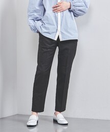 UNITED ARROWS スラックス パンツ シャイニー スリム レディース