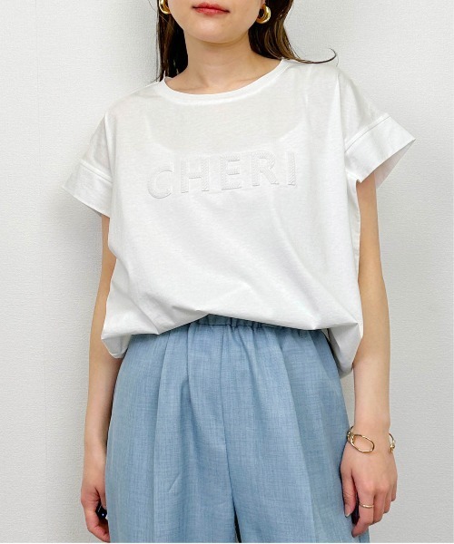 LUGIVA tシャツ エンボスロゴTシャツ レディース : ZOZOTOWN
