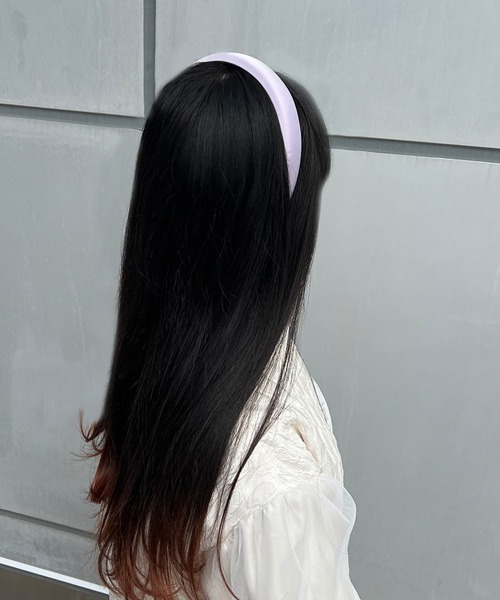 F i.n.t（フィント） カチューシャ 「7色展開」サテンカチューシャ