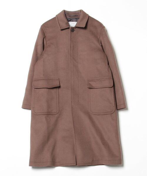 SHIPS any 「SHIPS any」 ステンカラーコート SMALL カーキ メンズ