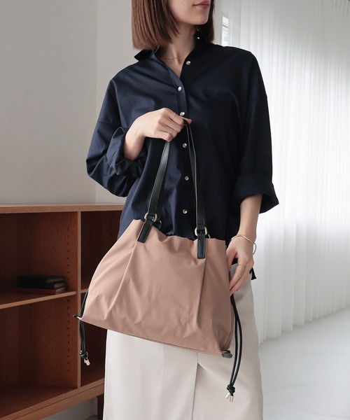 MIAN（ミアン） トートバッグ PEONY / ドロストトートバッグ 