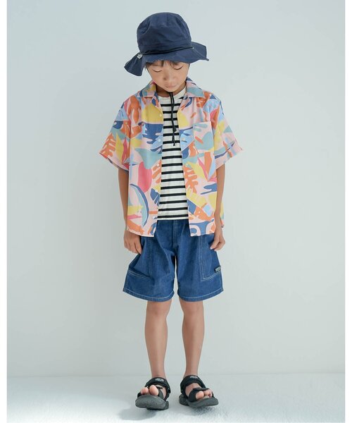 BREEZE（ブリーズ） ブラウス シャツ 「吸水速乾/リンク」イージーケア