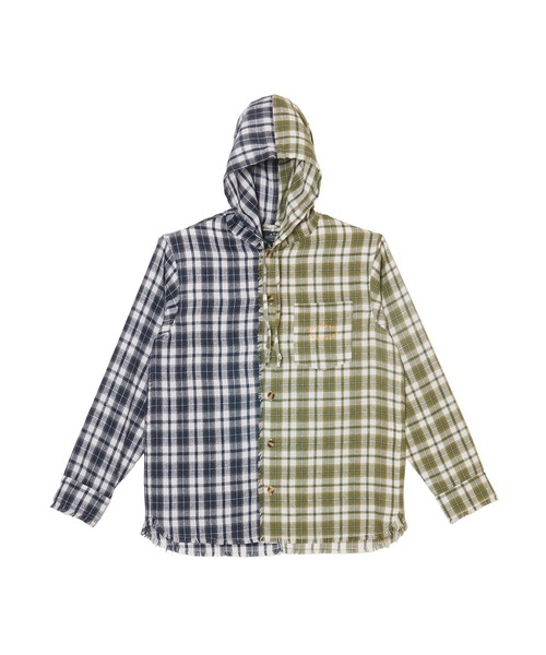AFB（エーエフビー） シャツ HOODED SHIRTS メンズ : ZOZOTOWN Yahoo