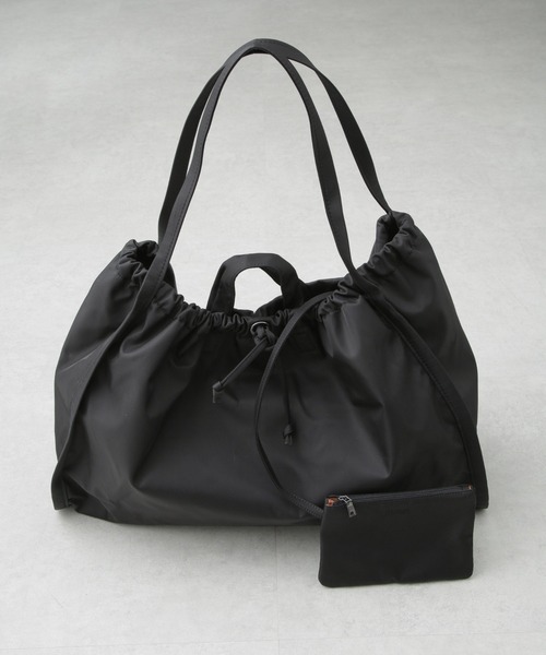 [HVISK]MATT TWILLキンチャクTOTE HVISK】 MATT TWILL キンチャクTOTE（その他バッグ）｜journal